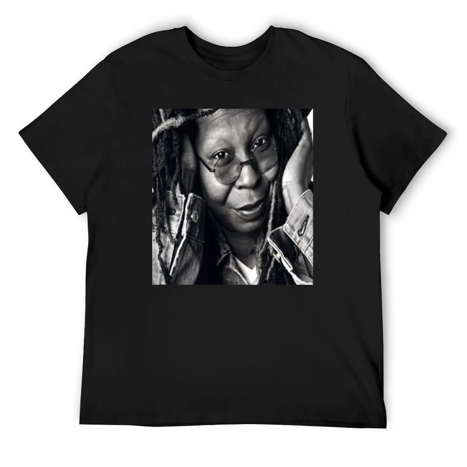 Whoopi T-Shirt shirts graphic tees Short sleeve tee quick-drying sweat T-shirts for men cotton