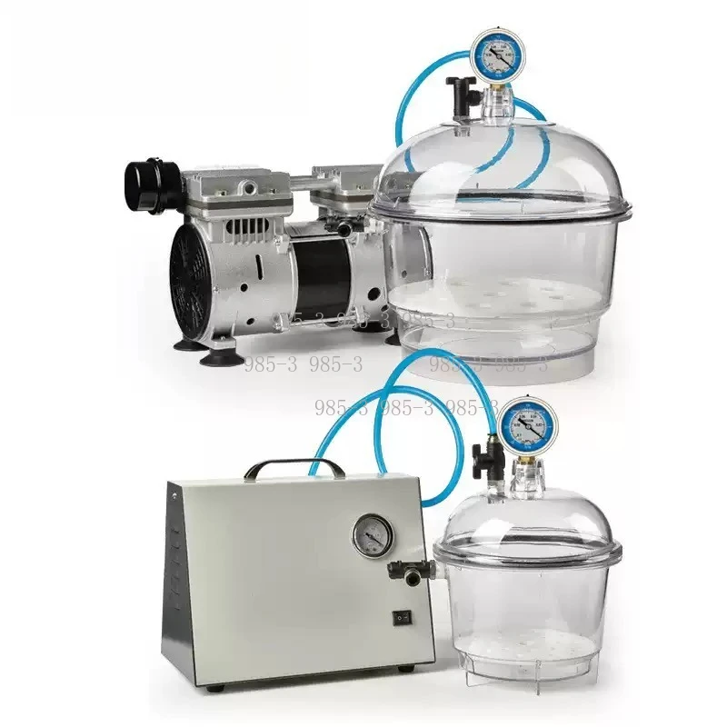 lab-desiccator-150mm-250mm-transparent-dryer-jar-drying-vessel-vacuum-desiccators-with-pressure-gauge