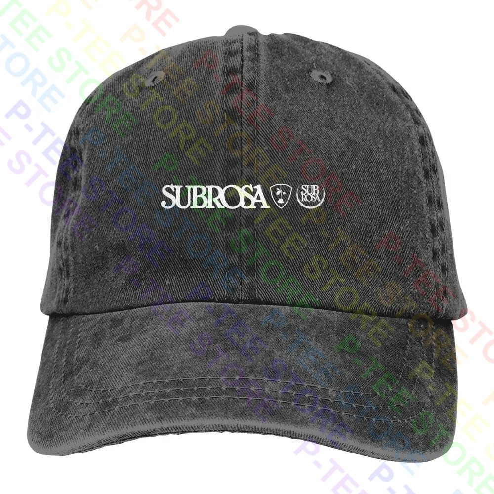 

Subrosa Bikes Logo Bmx Bike Parts Washed Denim Baseball Cap Trucker Hats Retro Hot Deals