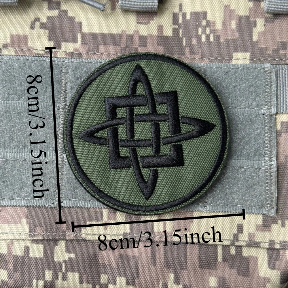 Parche táctico bordado con gancho y bucle para mochila militar - imagen 4