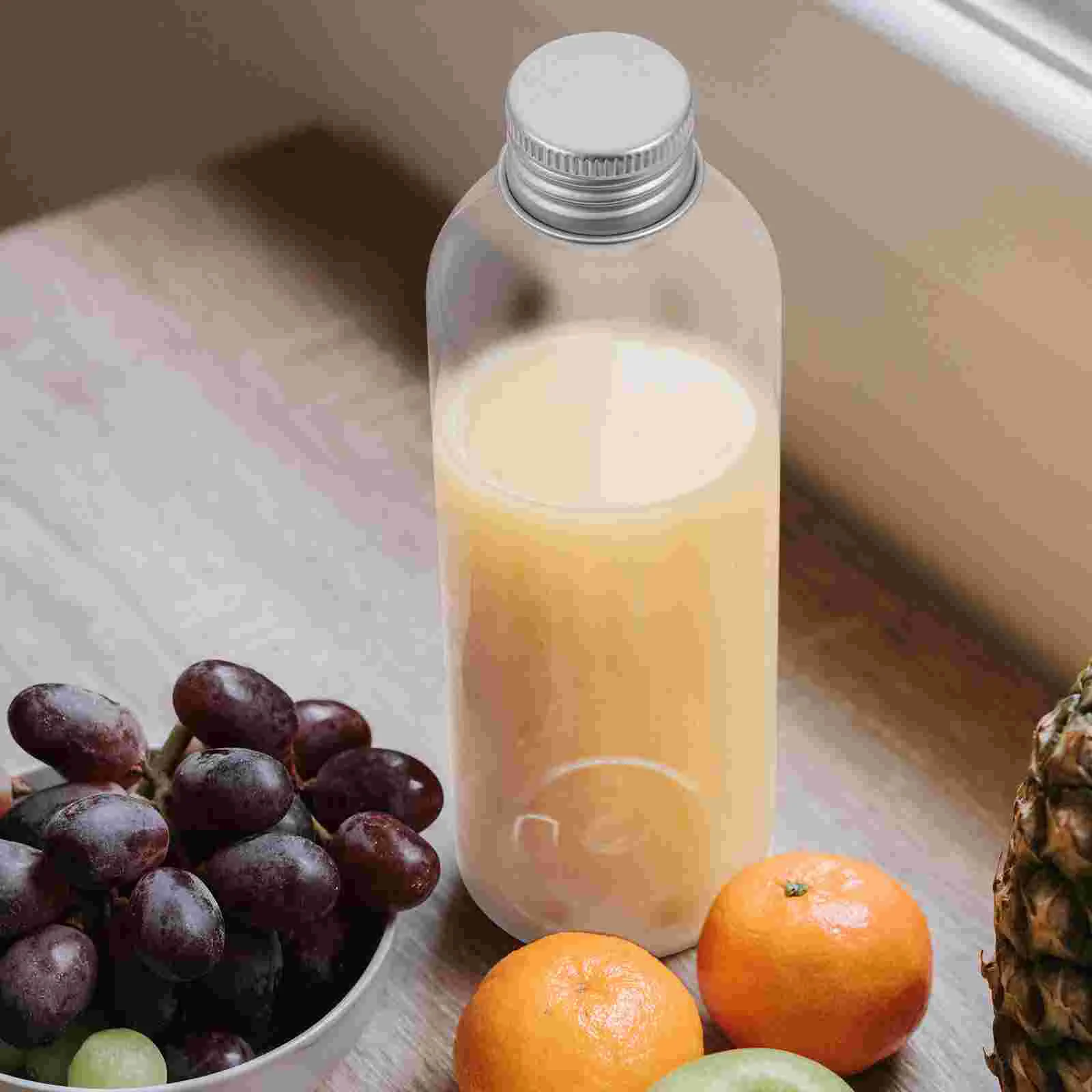 空の透明なプラスチックボトル,実用的な空のボトル,アルミニウムキャップ,飲料ボトル,家庭用