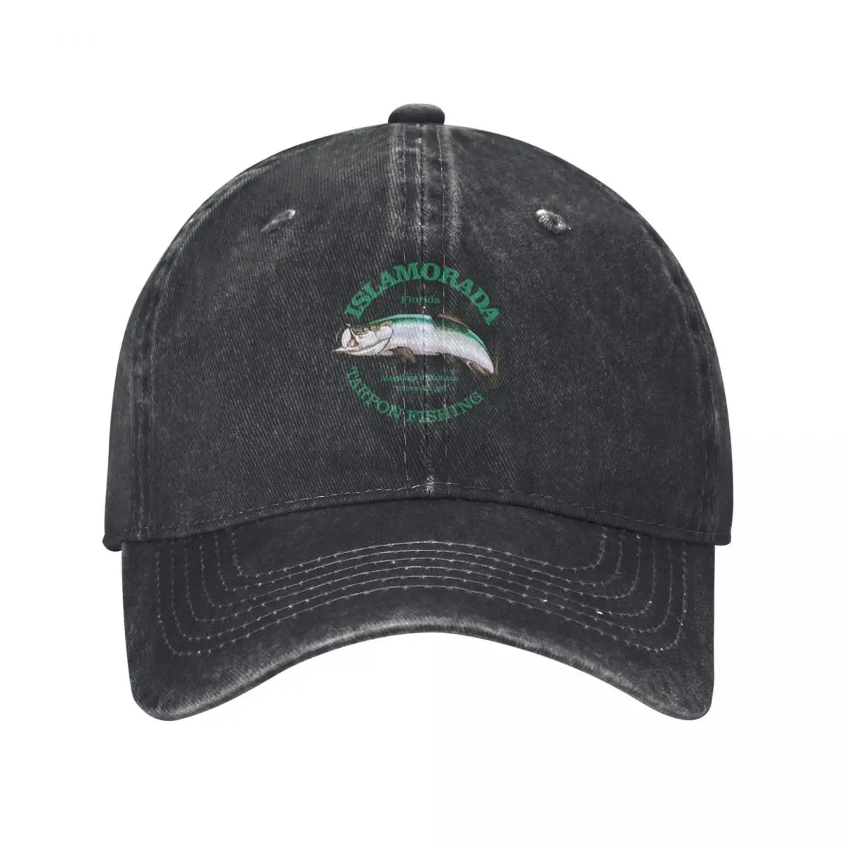 Islamorada Tarpon Fishing Baseball Cap Hood Luxury Brand tea Hat Hat Man For The Sun Sun Hats For Women Men's