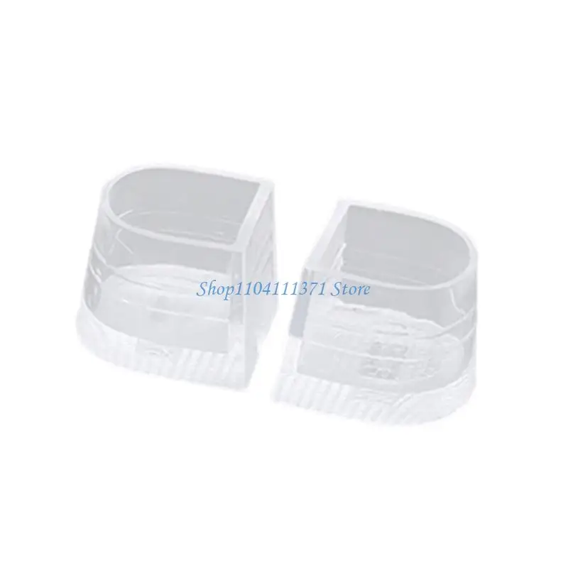 2 Pcs High Heel Protectors Silicone Heel Stoppers Cover Antislip Latin Stilettos Dancing Cover for Walking on Grass