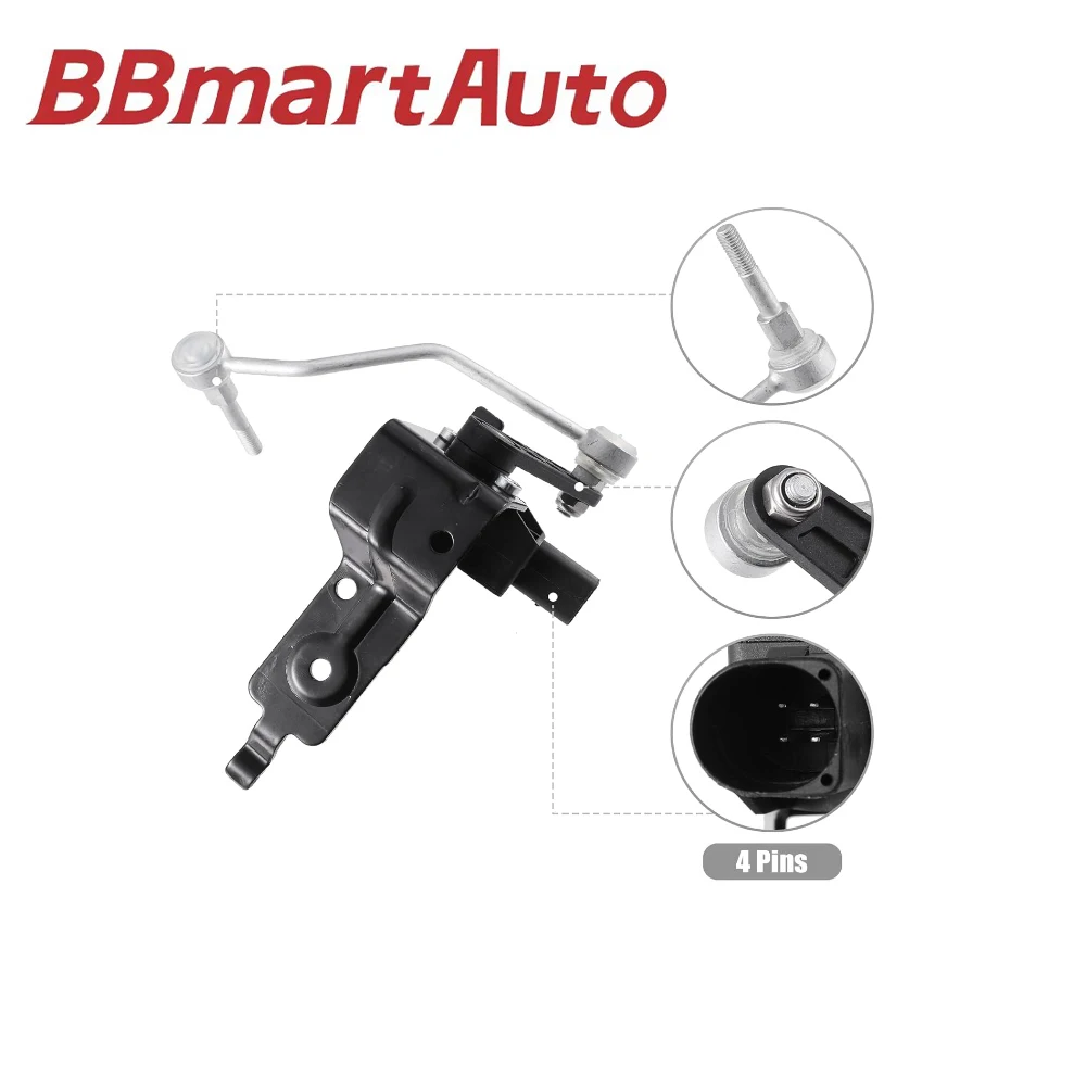 BBmart Auto Parts 1pcs Front Left Headlight Level Sensor For Audi A6L 2005-2011 OE 4F0941285F Factory Low Price Car Accessories