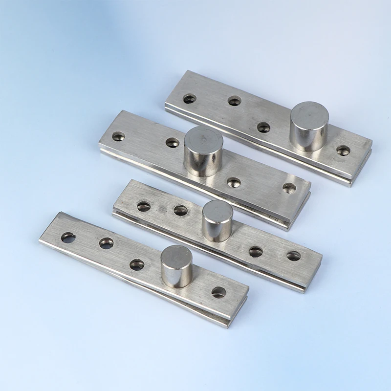 75MM-150MM Door Pivot Hinge Stainless Steel Up And Down Location Shaft Heavy Duty 360 Degree Rotation Hardware