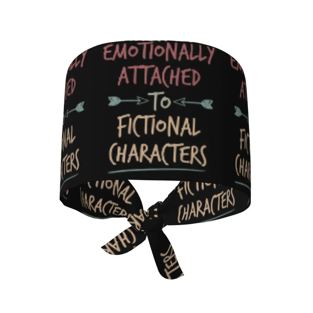 Emotionally Attached To Fictional Characters Scrub Hat Doctor Working Surgical Cap Men Women Adjustable Nursing Caps for Dentist