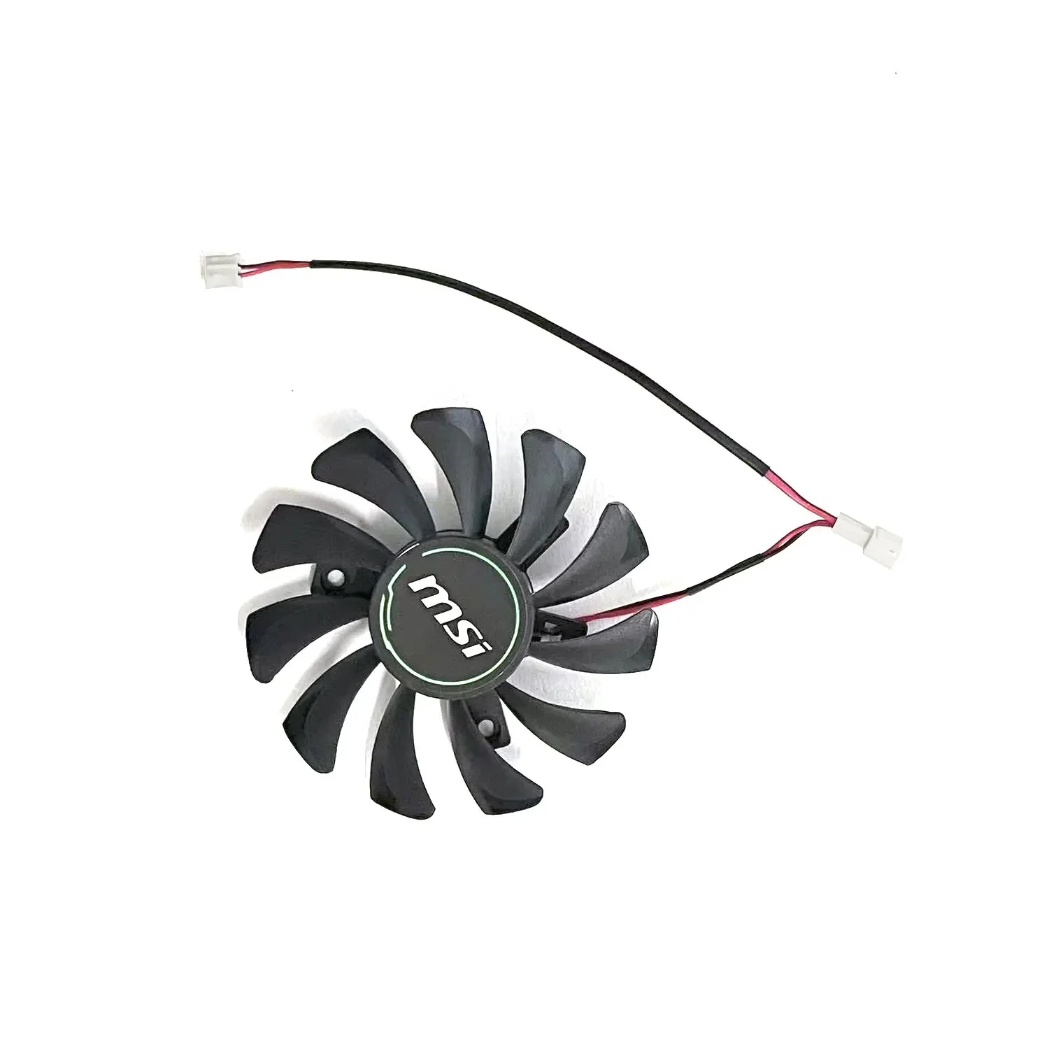 Ventilador de placa gráfica Gpu, 2pin, 75mm, ha8010h12f-z, para msi geforce gtx 1650, super Ventus, xs