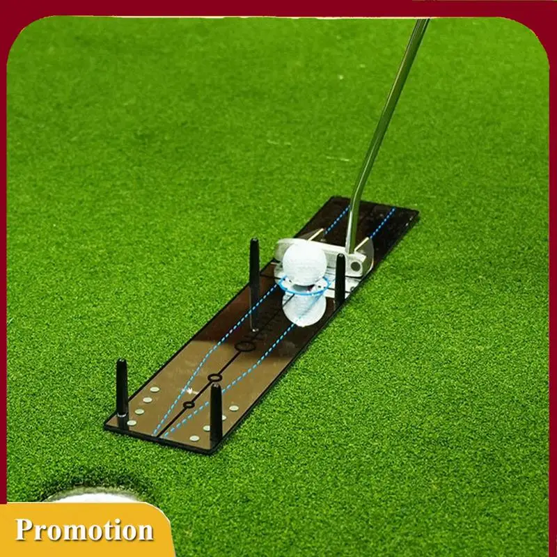 

Hot!Golf Swing Straight Practice Golf Putting Mirror Alignment Training Aid Swing Trainer Golf Accessories Supplies Parts