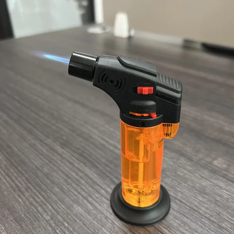 

Metal High Temperature Direct Impact Windproof Airproof Welding Spray Gun Moxibustion Lighter Barbecue Cigar Cigarette Lighter