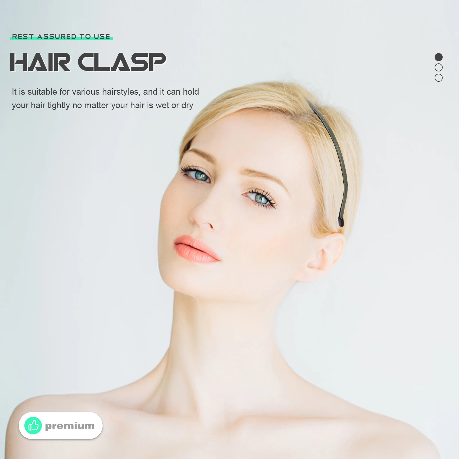 

5pcs Covered Headbands Thin Headbands For Women Face Washing Daily Use Solid Color Hair Accessories Simple Headband