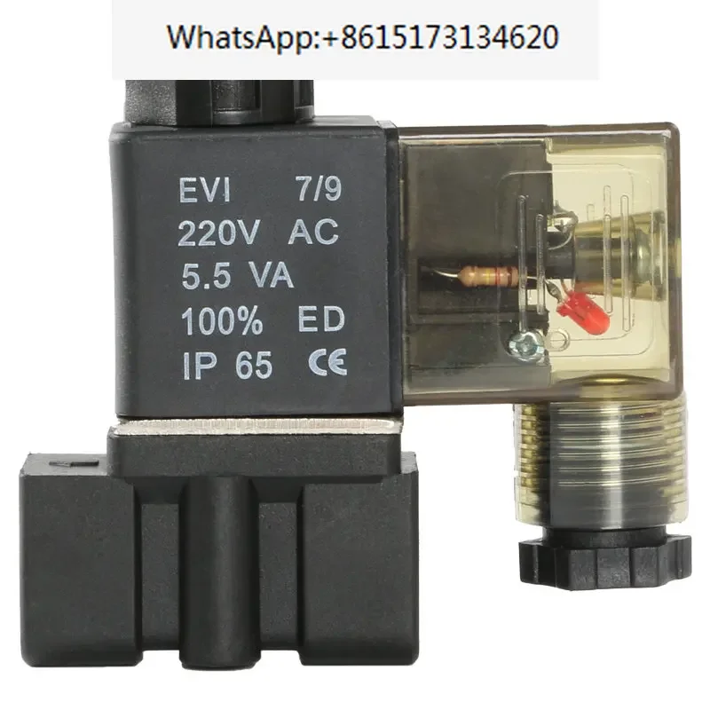 2P025-06/08 Series Electromagnetic Valve Plastic All Copper Two way Valve Flow Valve Normally Closed