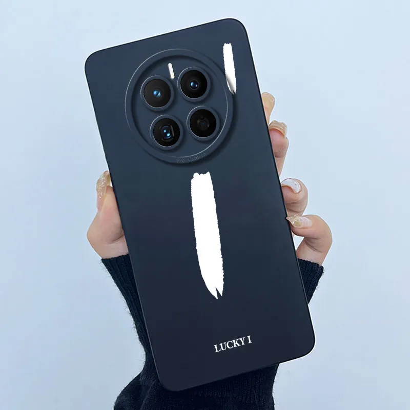 حافظة لهاتف هواوي ميت 50 برو حافظة Mate50 Mate50e Mate50Pro غطاء خلفي من السيليكون الناعم #6