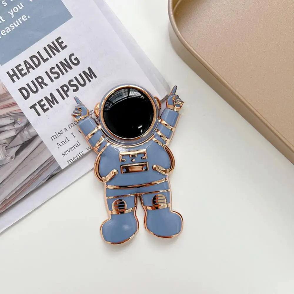 2023 New Cartoon Stand Anime Foldable Desktop Bracket Cute Liquid Quicksand Astronaut Stand Holder Phone Holder