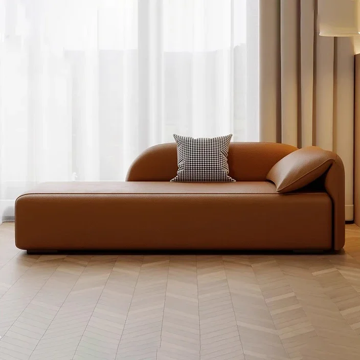 Italian minimalist lazy sofa, elephant ears, cat scratching skin, living room, bedroom, hotel bed and breakfast Internet