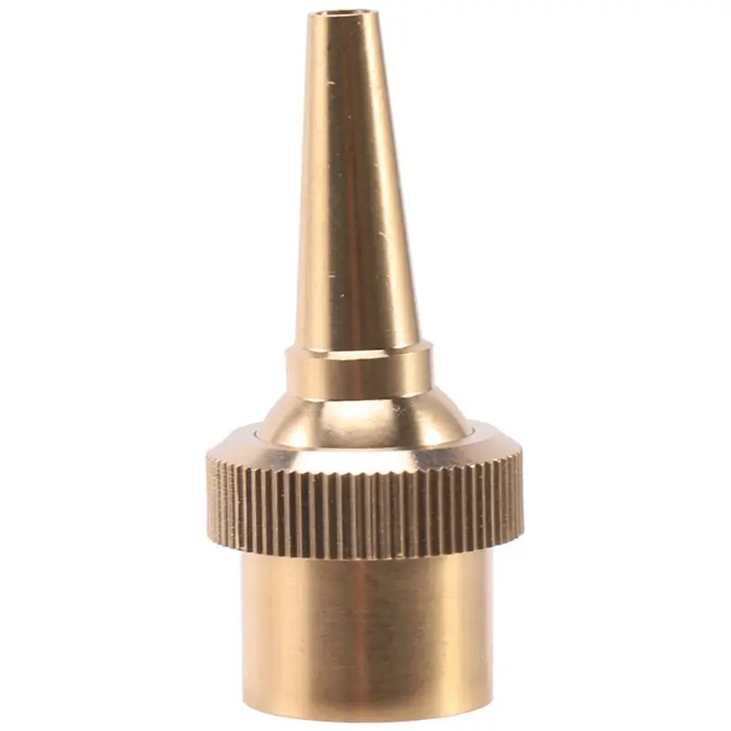 FLYY-100 Stück 1/2 Zoll DN15 Messing Jet-Düsen, gerade, verstellbar, für Springbrunnen, Wassersprühdüsen, Pooldüsen, Garten- und Landschaftsdekoration – Detail 4