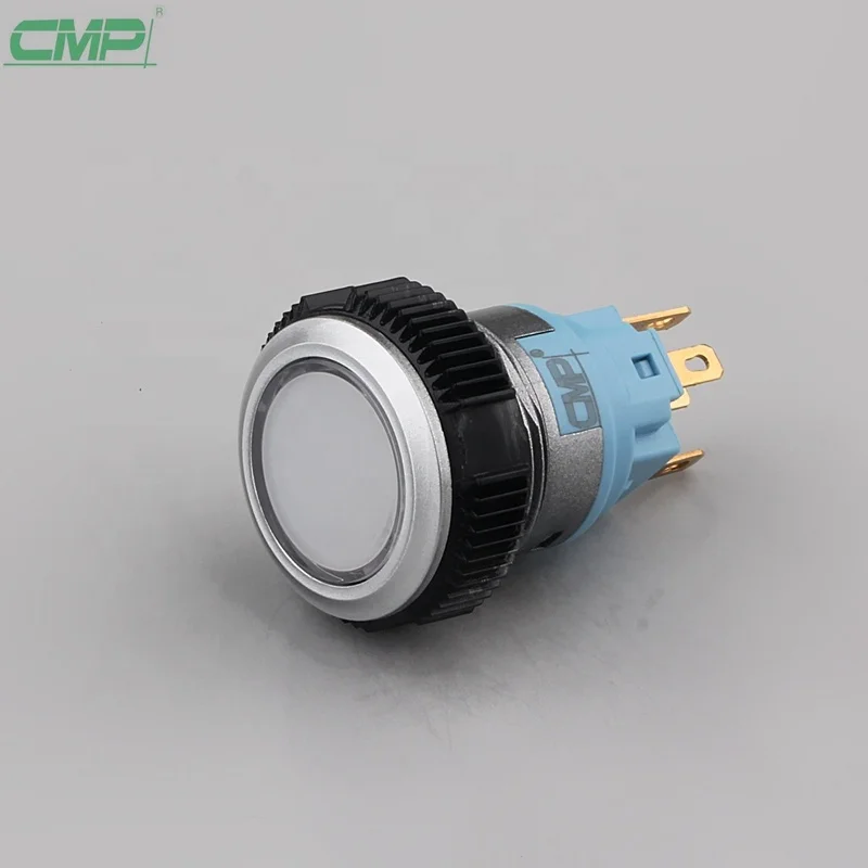 19mm Equipment Signal Lamp Bicolor Or Tricolor Electrical Panel Plastic Indicator Light IP67