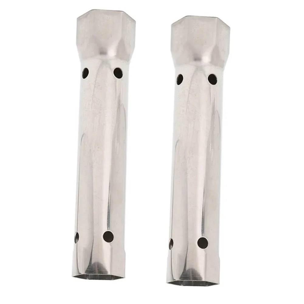 

2pcs 34/40m Faucet Wrench Pipe Spanner Wrench Key Tube Ring Plumbing Tool Hexagonal Socket Torque Ratch Maintenance Tools