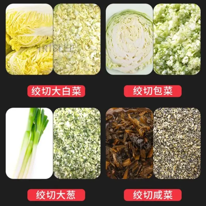 BURUIMU Factory Gemüseschneider Shredder Dicer Chopper/Knödelfüllmaschine für Restaurant