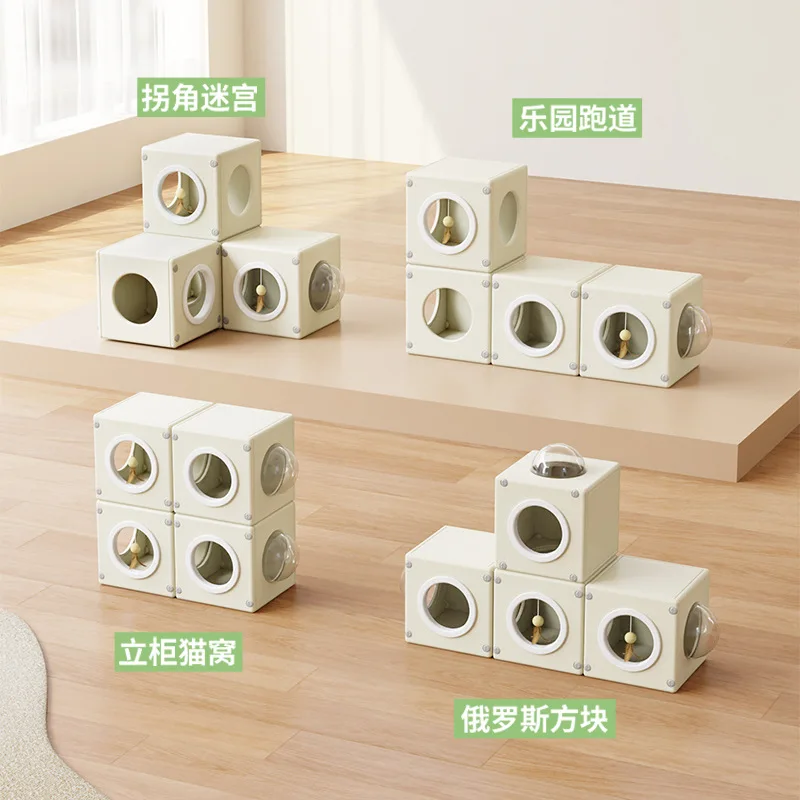 Claw Villa Keeps Warm in Winter, Universal  Tunnel  Escape House Closed Cat Hole    Nest