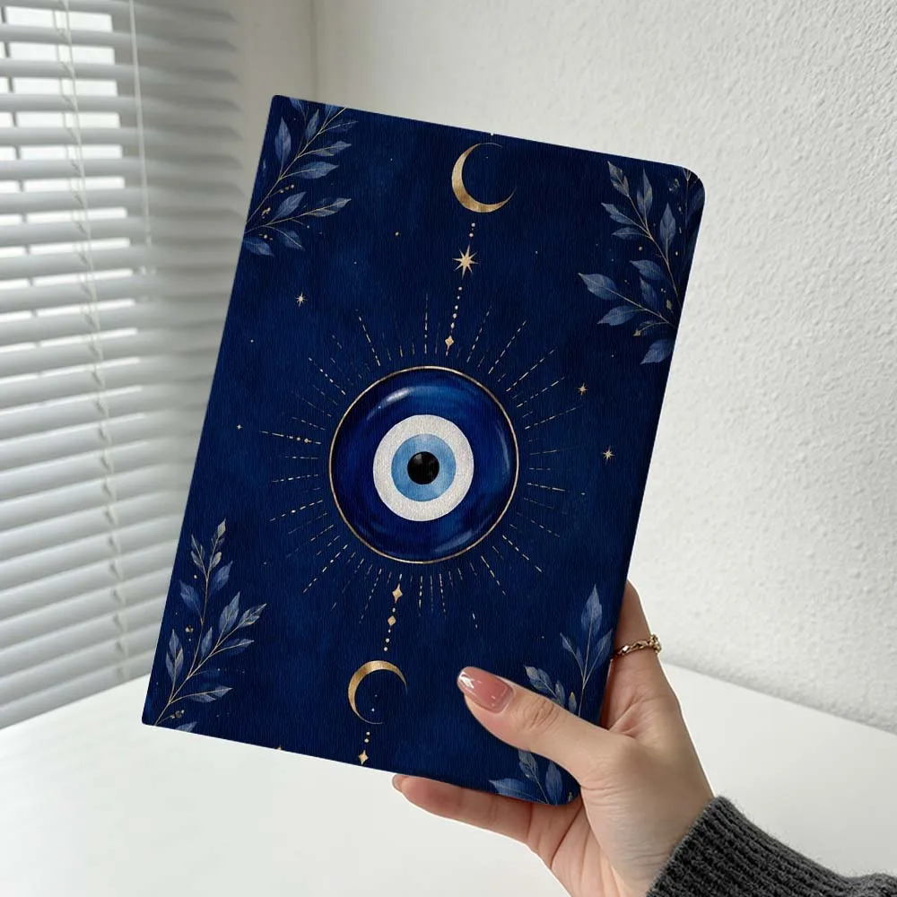 Evil Eye Celestial Art Cover For Xiaomi Redmi Mi Pad 8 7 6 5 4 2 SE K Pro Max Ultra Poco Pad Soft Inch Tablet Case