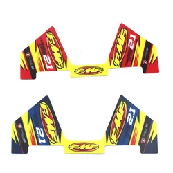 FMF Sticker 2T moto silenziatore di scarico tubo decalcomanie impermeabile (29cm x 12cm) universale per moto auto