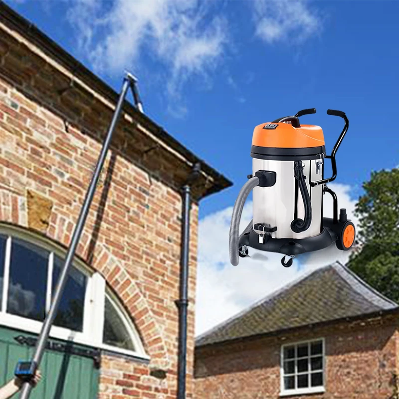 Fiberglass Roof-rake Gutter Cleaning Pole Rooftop Snow  Equipment