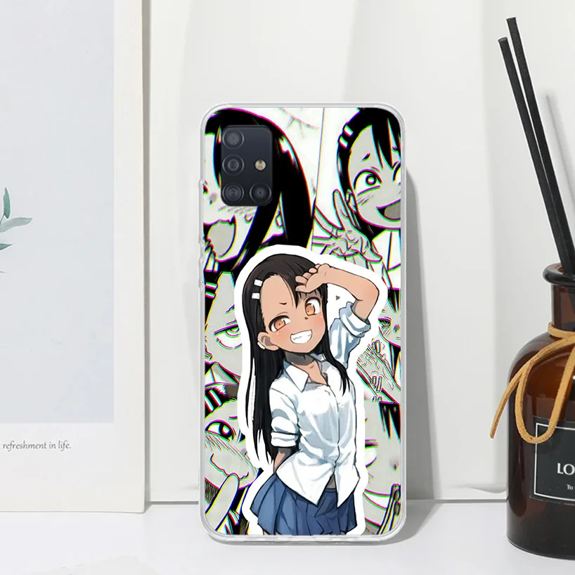 Nagatoro San Anime Aesthetic Phone Case For Samsung A51 A41 A31 A21S A11 A01 A71 A50S A40 A30S A20E A10S A70 A6 A7 A8 A9 Plus Ba