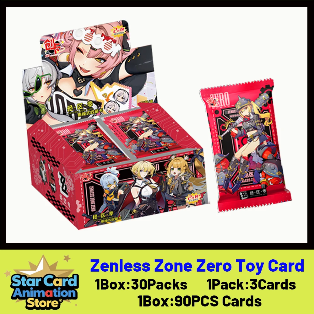 

New Popular Style ''ChuangKa''Zenless Zone Zero 2M-01 Collection Cards Anime Booster Box Doujin Toys And Hobbies Gift