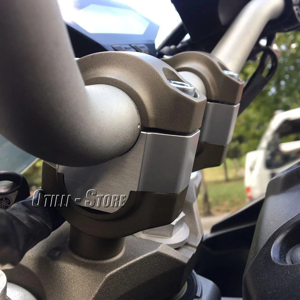 FOR YAMAHA XT1200Z SUPER TENERE XT1200ZE XTZ1200 XT 1200 Z Motorcycle Handlebar Riser Bar Mount Handle Clamp Kit 2014-2022 2021 view 5