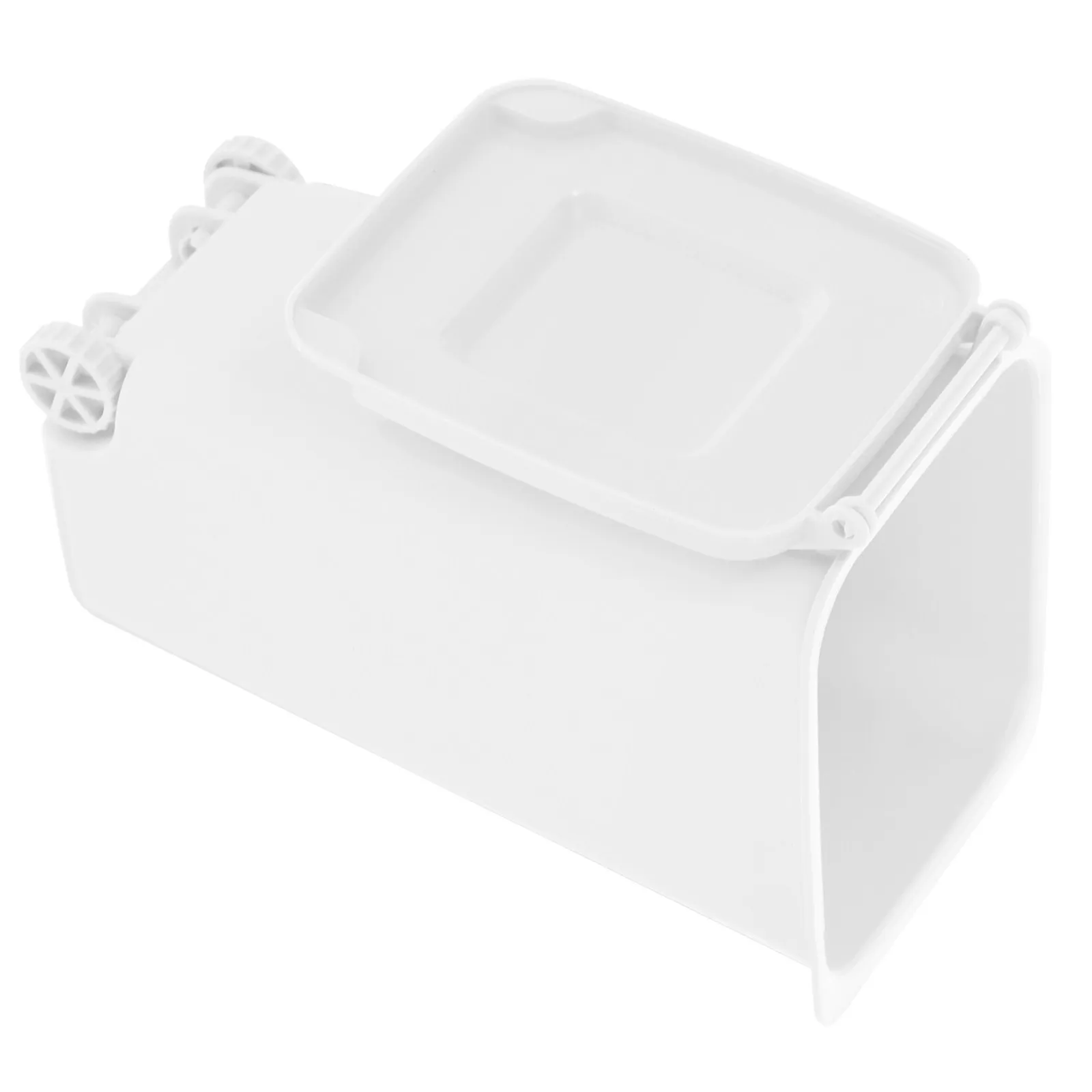 Mini Portable Desktop Organizer Trash Can Small Garbage Bin Decorative Pen Holder Compact Table Storage Box for Office Kitchen