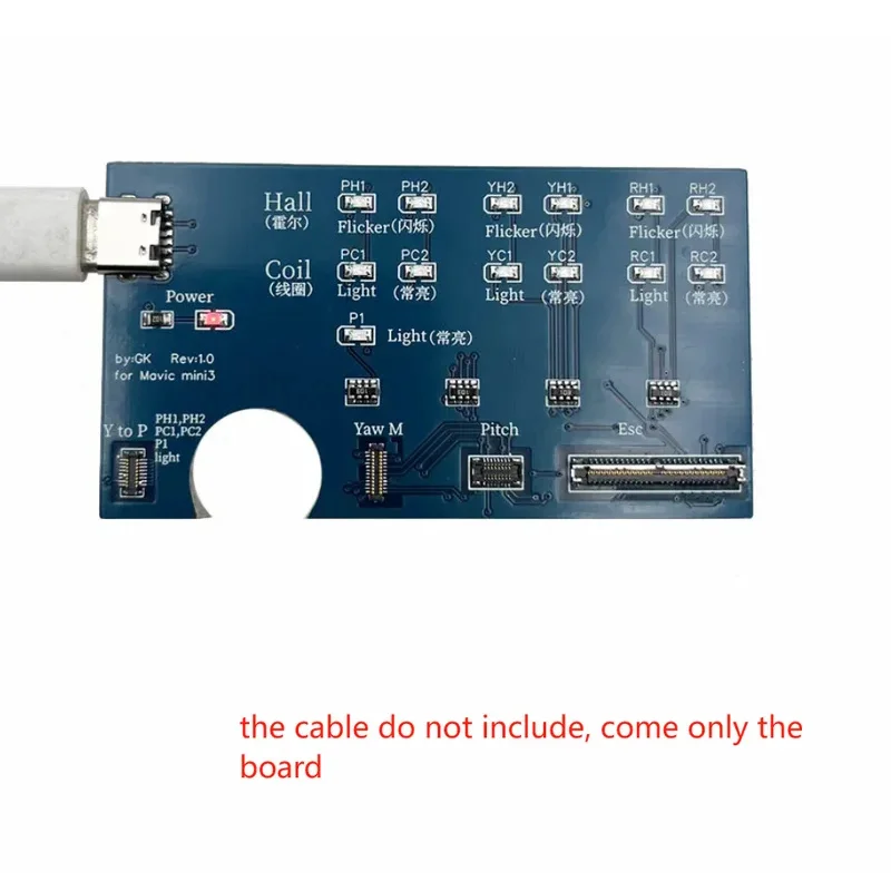 

Gimbal Motor Test Tool for DJI Mini 3 Pro Yaw Roll Pitch Motor Empty Gimbal TestDevice