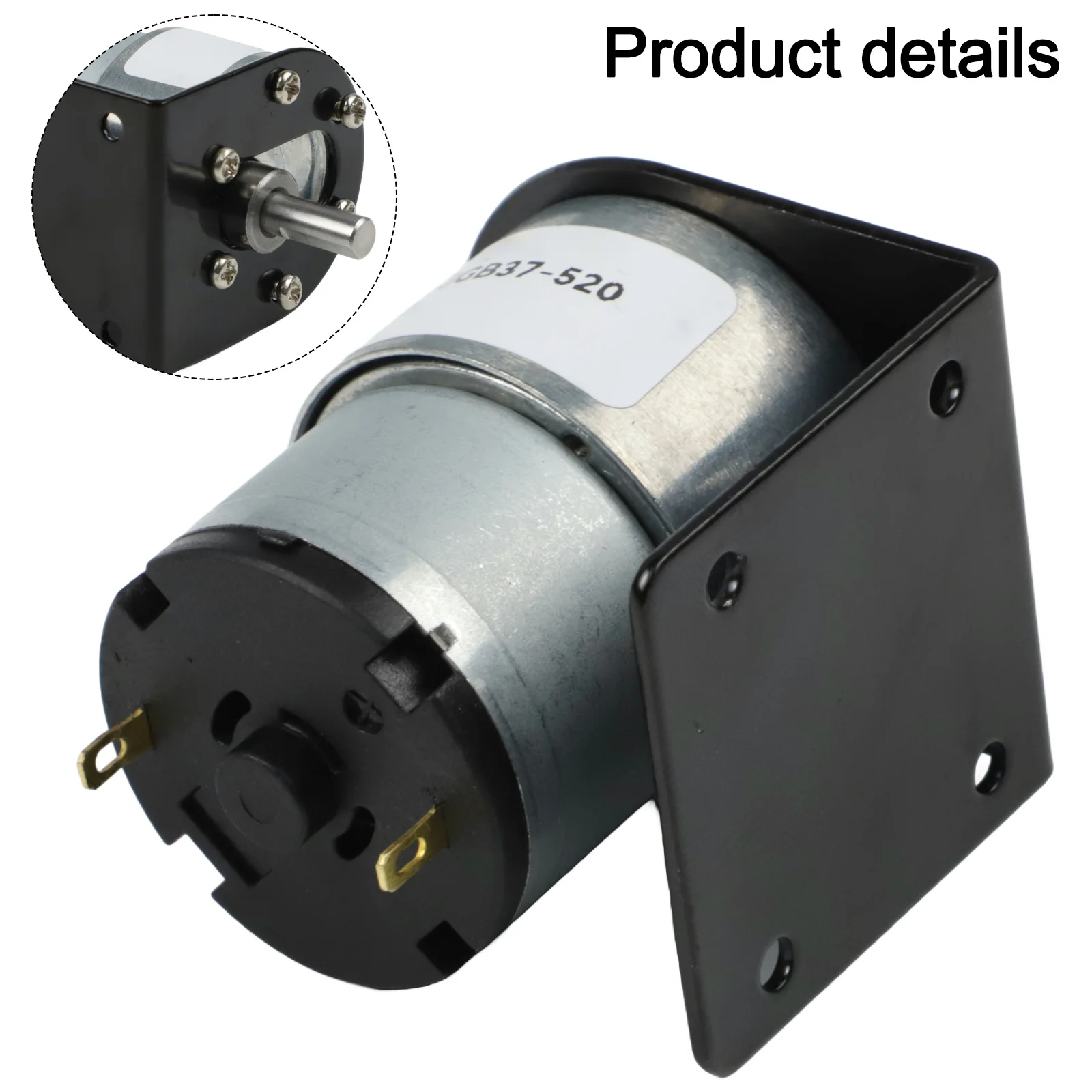 For Intelligent JGB37-520 Gear Motor Adjustable Motor Reversible Electric Motor Reversible Rotation For Intelligent