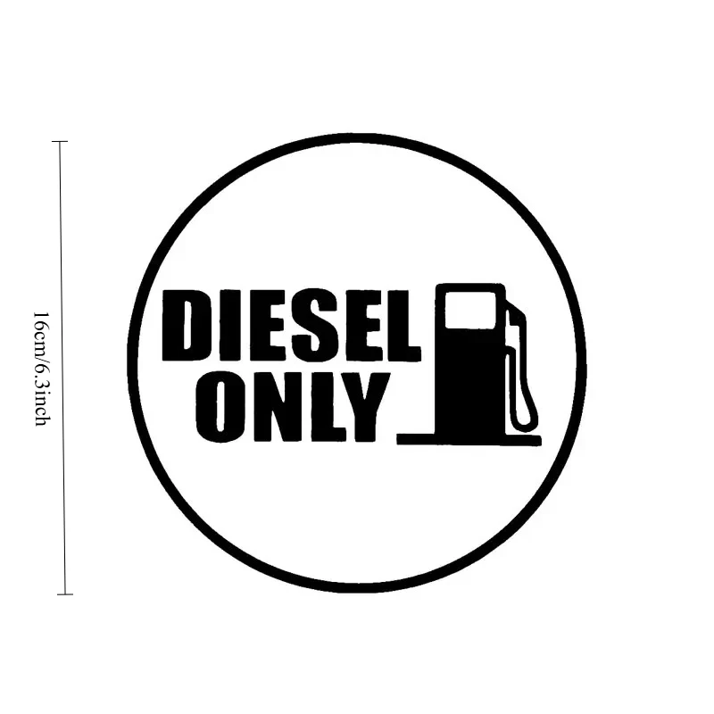 

Sticker Sunscreen and Waterproof Accessories Motorcycle Stickers Decoration DIESEL ONLY Exterior Parts Car Cover Scratches