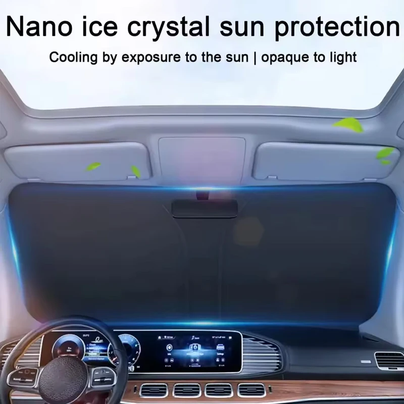 Car Windshield Sunshades Cover for Porsche Cayenne Macan 718 911 Panamera Taycan Boxster Cayman Sun Protection Car Accessories