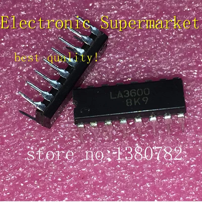 Free Shipping 10pcs-50pcs/lots LA3600 DIP-16 New original IC In stock!