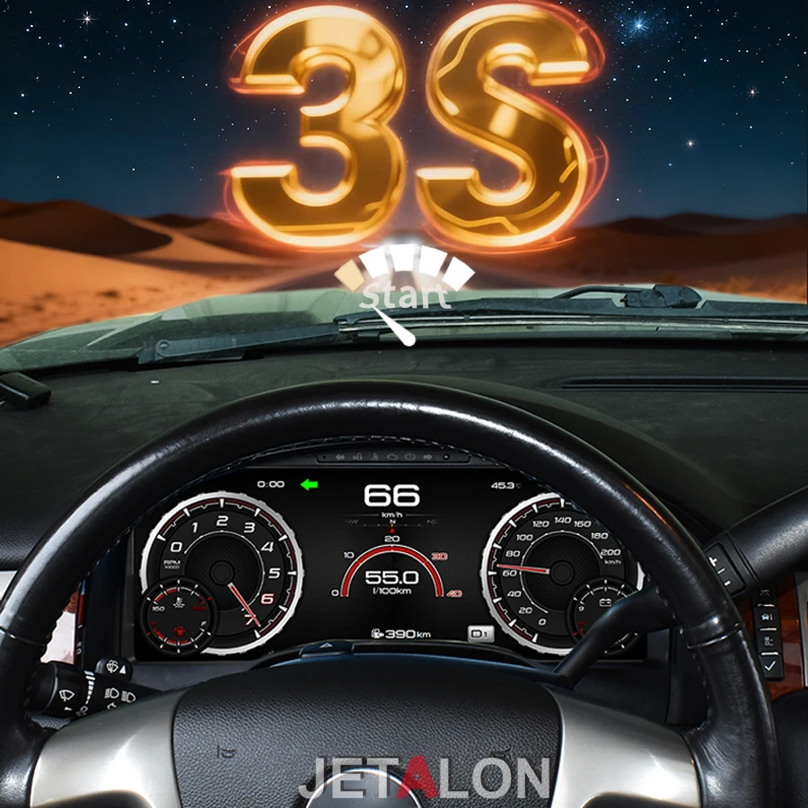 

15.1inch Car Digital Instrument Cluster For GMC Chevrolet Silverado Tahoe Suburban Yukon 2007-2013 Speedometer Dashboard Panel