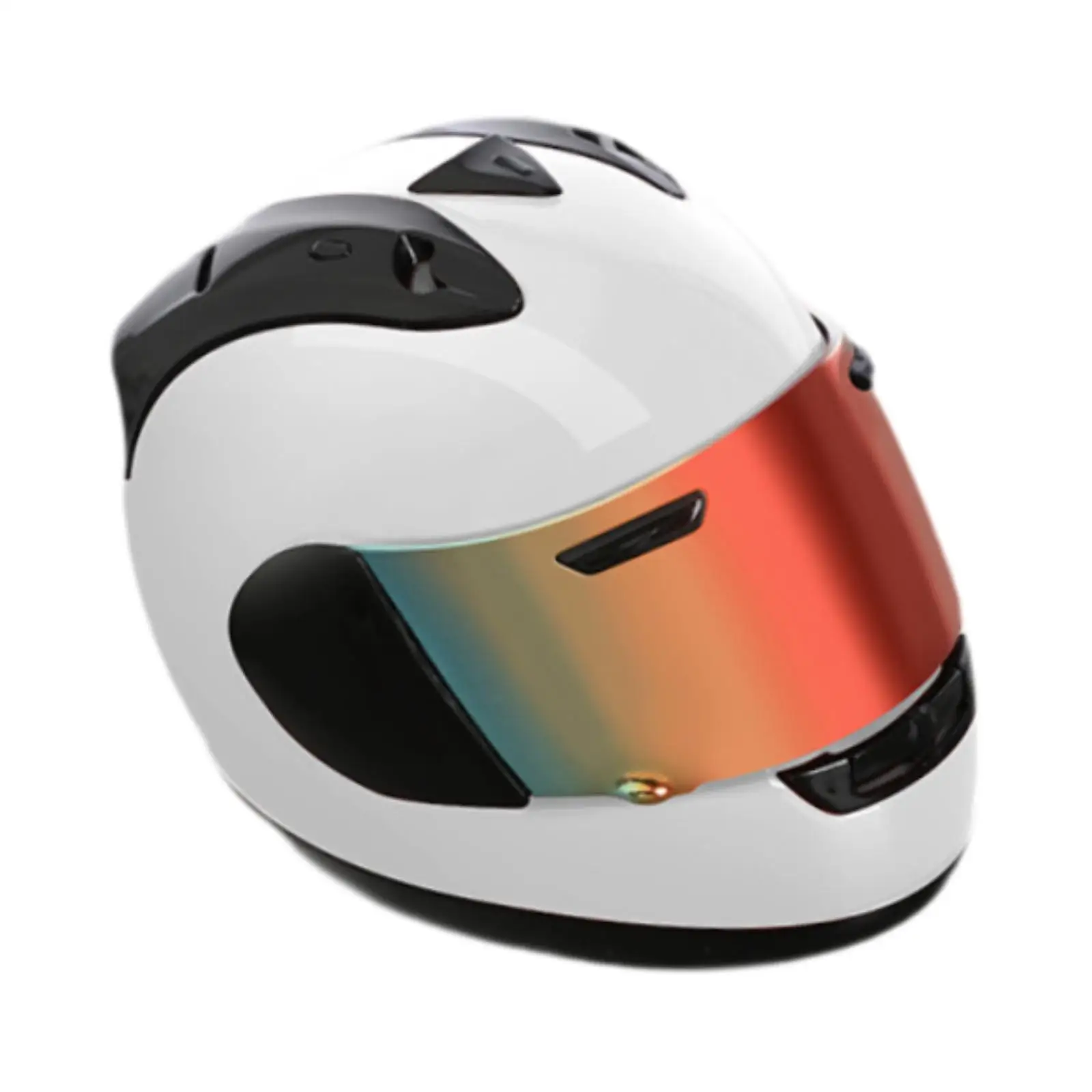 1/6 Motorcycle Helmet Model Fashion Casual Stylish Cosplay Miniature Doll Costume for 12'' Male Dolls Figure Costume Accessories