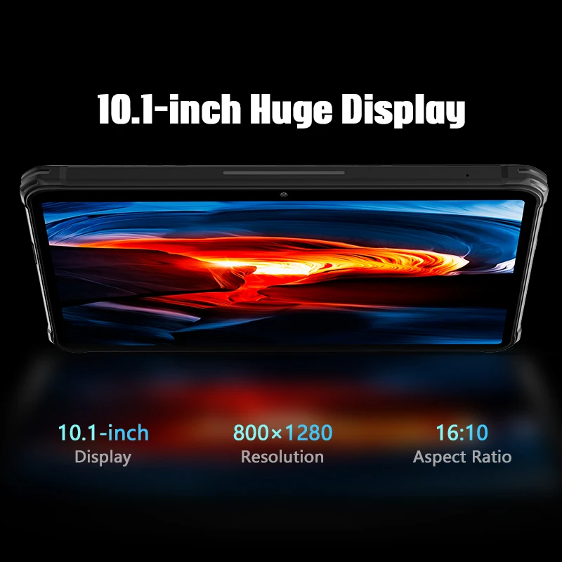 HOTWAV-Tableta rugosa R6 Pro, dispositivo con Android 12, 15600mAh, pantalla HD de 10,1 pulgadas, 8GB, 128GB, ocho núcleos, cámara de 16MP, modo guante SIM Dual, PC