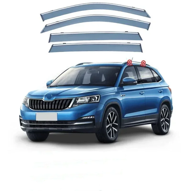 

Window Visor Side Window Deflector Awnings & Shelters For Skoda Kamiq Long Wheelbase Edition 2019 2020 2021 2022 2023 2024