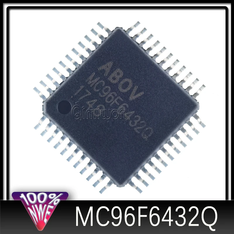 5-100Pcs New MC96F6432Q QFP44 ABOV Microcontroller chip IC Chip Wholesale