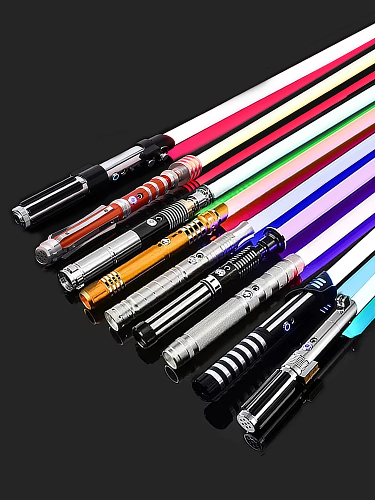 RGB Metal Lightsaber Sword Toys Light Saber Espada Brinquedos Sabre De Luz Juguetes Kpop Lightstick Zabawki Oyuncak