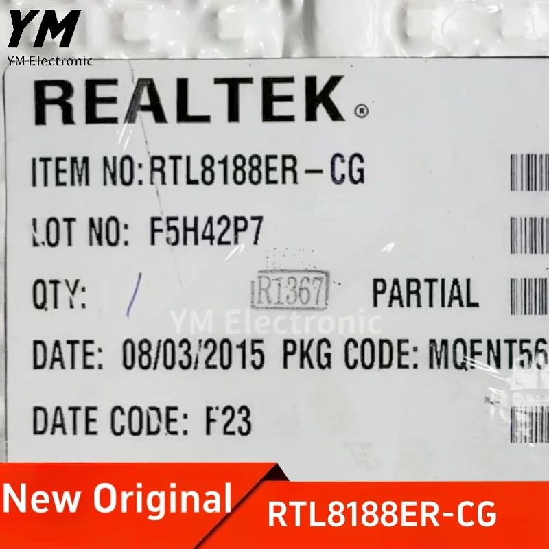 New Original RTL8188ER-CG RTL8188ER QFN56 Ethernet chip