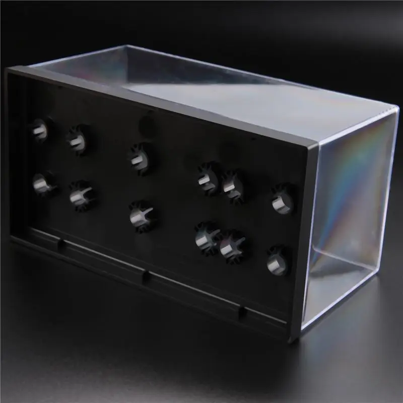 AT63-Turntable Vinyl Record Stylus Needle Album Storage Display Box Dustproof Cabinet Turntable Phono Stand Box