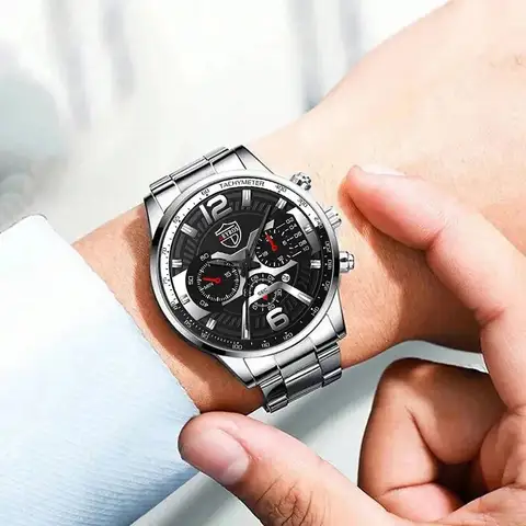 10 best sales पुरुषों के लिए हीरे की घड़ी - №3