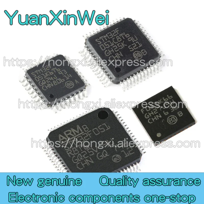 

5PCS STM32F051K6T6 STM32F051K6U6 STM32F051K8U6 STM32F051C8T6 STM32F051R8T6 The ARM architecture (M0 32-bit microcontrollers MCU