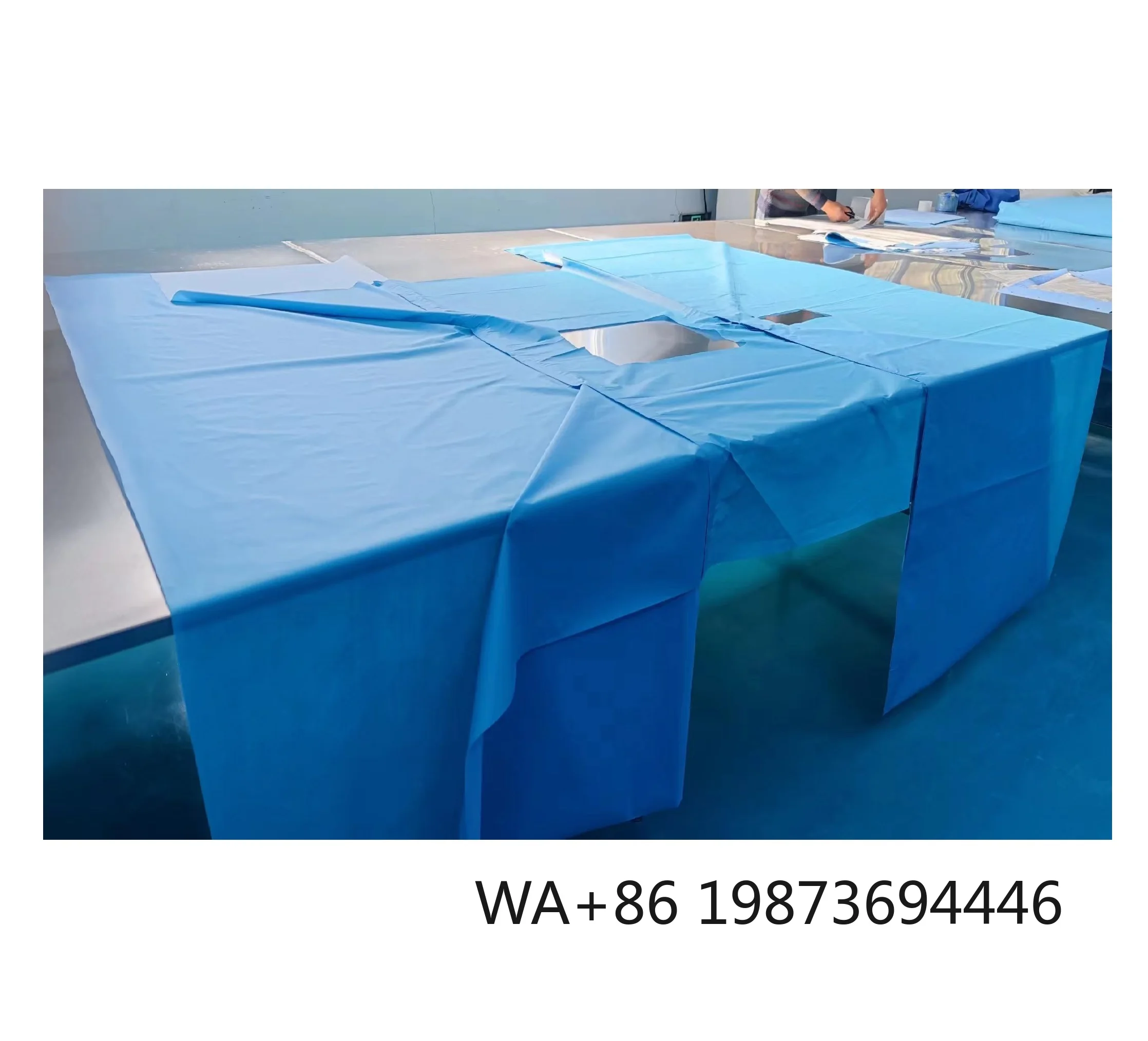 

Disposable Sterile Laparotomy Surgical Drape Packs, Veterinary for Animal Abdominal Surgery