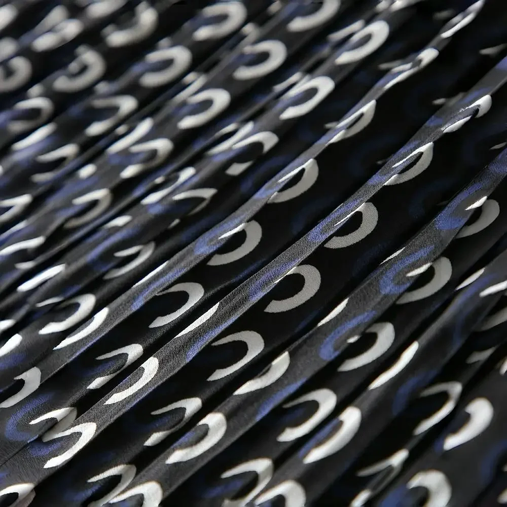 Plisowana sukienka damska kolekcja talii z krótkim rękawem kwiatowa długa sukienka elegancka 2025 letnia sukienka w nowym stylu