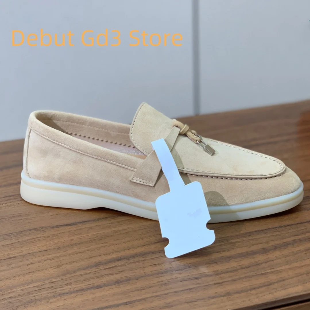 

Top Quality 2024 New Lefu Shoes Italian Quality One Step Flat Sole Single Shoes Classic Versatile Lefu Shoes Retro Casual Shoes