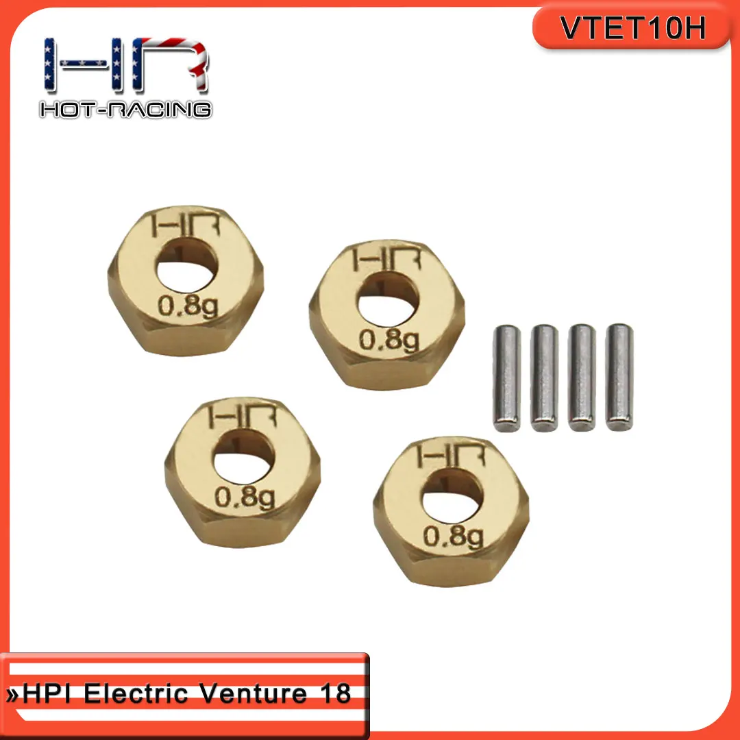 HR HPI Venture 1/18 Toyota Hynix Copper Hexagon Connector 7MM 0.8g per unit