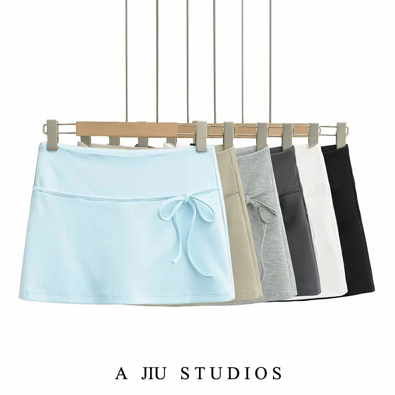 

Юбка Sweet Spicy Knot f, женская летняя сексуальная облегающая юбка Pure Desire, анти-легкая уличная юбка трапециевидной формы